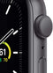 For Parts: APPLE WATCH SE 40mm SPACE GRAY ALUMINUM CASE WITH BLACK CANNOT BE REPAIRED