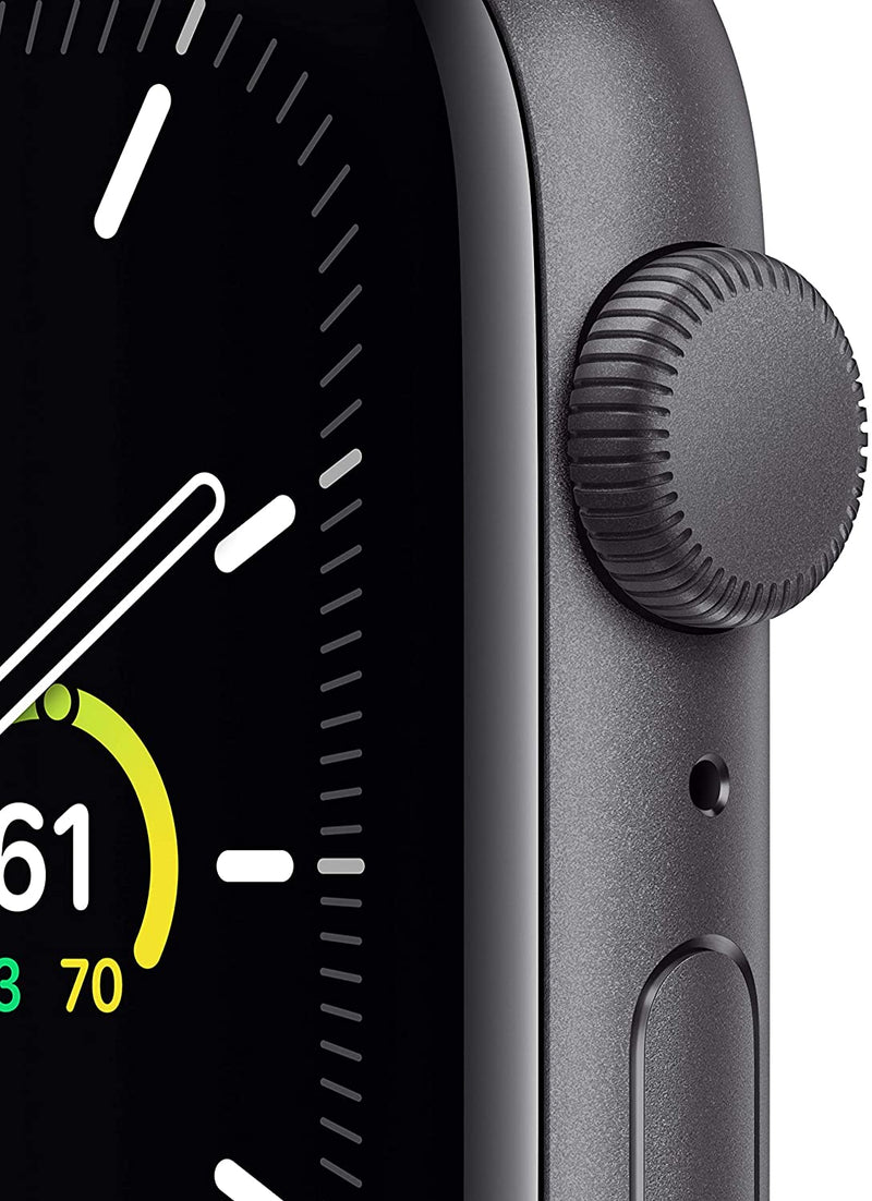 For Parts: APPLE WATCH SE 40mm SPACE GRAY ALUMINUM CASE WITH BLACK CANNOT BE REPAIRED