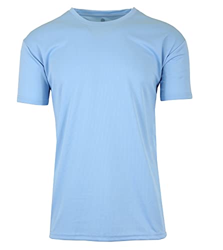 GALAXY BY HARVIC MEN'S PERFORMANCE MOISTURE WICKING SHORT SLEEVE - SIZE SMALL - Brand New