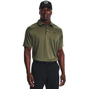 Under Armour Men's Tech Golf Polo Marine OD Green/Black Size XL - Brand New