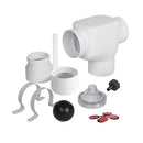 RAIN HARVESTING FIRST FLUSH WITH CATCH-ALL TEE WATER DIVERTER KIT 4" WDDP111 - Like New