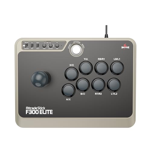 MAYFLASH ARCADE STICK F300 ELITE - BLACK/GRAY - Like New