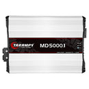 TARAMPS CLASS D MD 5000 WATT RMS 1 OHM MONO AMPLIFIER - BLACK/WHITE - Like New