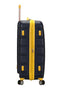 ROCKLAND MELBOURNE HARDSIDE EXPANDABLE LUGGAGE SPINNER WHEELS CHECKED NAVY 28" - Brand New