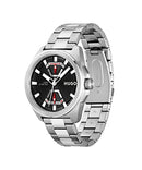 HUGO Expose Men's Multifunction Stainless Steel and Link Bracelet Watch - Like New