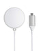 ANKER MAGNETIC WIRELESS CHARGER ANKER WITH 5FT BUILT IN USB-C CABLE WHITE/SILVER - Like New
