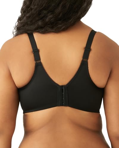 855192 Wacoal Women's Basic Beauty Unlined Underwire Full Coverage Bra, Black - Brand New