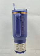 STANLEY X CALIA 40OZ FLOWSTATE QUENCHER H2.0 TUMBLER SKIPPER BLUE - SKIPPER BLUE - Like New