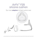 RESMED AIRFIT F20 CUSHION - FULL-FACE CPAP MASK CUSHION REPLACEMENT - MEDIUM - Brand New