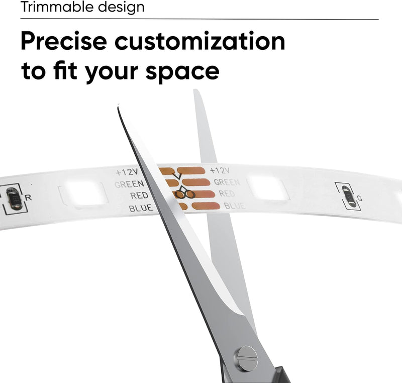 Wyze Light Strip, 32.8ft WiFi LED Strip Lights, 2 Rolls of 16.4ft - WLPSTG-10 - Like New