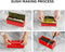 Meidong Sushi Making Kit Deluxe Edition Set 10 Pieces Plastic Tool - Red Like New