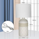 Modern Lamp Table Lamp - Living Room Lamps | Lamp for Bedroom 16.54" High - Brand New
