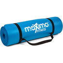 MAXIMO FITNESS EXERCISE MAT - 183 CM X 60 CM EXTRA THICK - BLUE - Like New