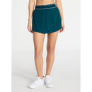 AVIA WOMEN'S ACTIVE SKORT WITH CURVED HEM - SIZE: WOMEN L - EMERALD FOREST - Brand New