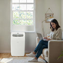 LG 10,200 BTU 14,000 BTU ASHRAE PORTABLE AIR CONDITIONER HEAT 450 SQ FT WHITE - Like New