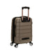 ROCKLAND MELBOURNE HARDSIDE EXPANDABLE SPINNER WHEEL LUGGAGE 20-INCH - SILVER - Like New