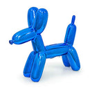 Made By Humans Balloon Sausage Dog Piggy Bank With High-Gloss Finish - Blue - Brand New
