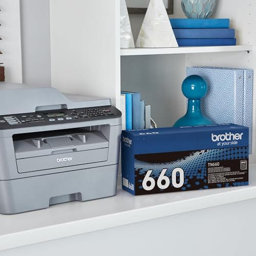 Brother Genuine High Yield Toner Cartridge, TN660, Replacement Black Toner - Brand New