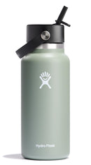 HYDRO FLASK 32 OZ WIDE FLEX STRAW CAP AGAVE - AGAVE - Brand New
