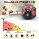 XMUNIHA MOUSE REPELLENT ULTRASONIC PEST REPELLER ULTRASONIC UR02S - BLACK/RED - Like New