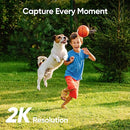 EUFY SECURITY SOLOCAM C210 WIRELESS OUTDOOR CAMERA 2K RESOLUTION - WHITE - Like New
