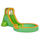 Sunny & Fun Inflatable Single Ring Water Slide Park – Heavy-Duty for Outdoor Fun - Like New