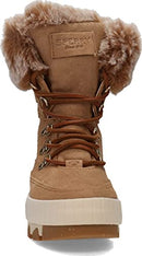 STS86830 Sperry Women's Torrent Winter Lace Up Snow Boot Tan W9 - Like New