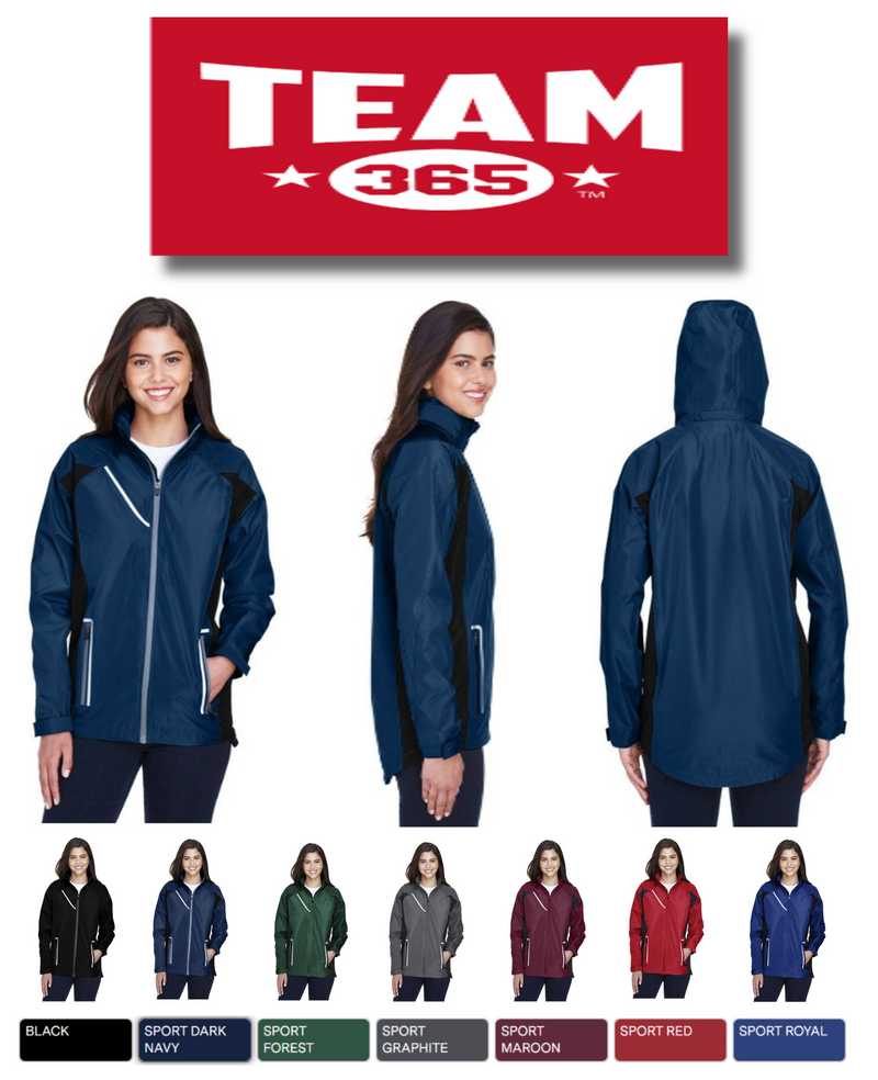 TT86W Team 365 Ladies' Dominator Waterproof Jacket - Brand New