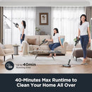 EUREKA RAPIDCLEAN ULTRA NEC370GR CORDLESS STICK VACUUM WITH LED LONG TIME GREEN - Like New