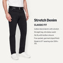 EVERYDAY BY AMAZON ESSENTIALS MEN'S REGULAR FIT GARMENT 28 X 28 - BLACK - Brand New