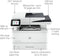 HP LaserJet Pro MFP 4101fdn Printer Ethernet/USB only 2Z618FR - WHITE Like New
