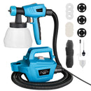 TILSWALL 800W HVLP 1100ML/MIN ELECTRIC SPRAY PAINT GUN, 1300ML W201 - BLUE/BLACK - Like New