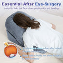HOMCA FACE DOWN PILLOW MEMORY FOAM AND REMOVABLE COVER PL13 - DARK GRAY - Like New