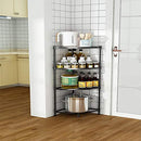 NW 3-Tier Kitchen Corner Shelf Rack Multi-Layer Small-3 Tiers B08QRNS1B2 - Black - Brand New