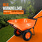 SuperHandy Electric Wheelbarrow Utility Cart - 24V DC, 330lbs Load Capacity,