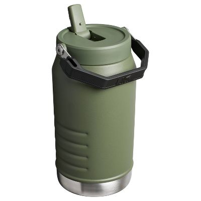 STANLEY 64OZ ICEFLOW FLIP STRAW JUG - DARK OLIVE GREEN - Like New