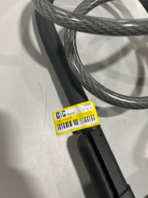 KRYPTONITE MASTER LOCK - BLACK AND GRAY - Like New