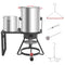 FIRE RIOT 30QT TURKEY FRYER WITH BASKET, OUTDOOR PROPANE, - Scratch & Dent