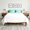 Sheets & Giggles 100% Eucalyptus Lyocell Duvet Cover - All-Season Soft Like New