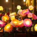 Brightown Solar Garden Lights - 4 Pack Solar Flowers Lights with Larger - Like New