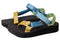 1090969 Teva Women's Midform Universal Sandal Metallic Blue Multi Size 11 - Like New