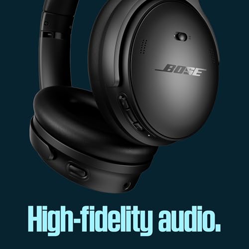 Bose QuietComfort Wireless Headphones 884367-0100 - Black - Like New