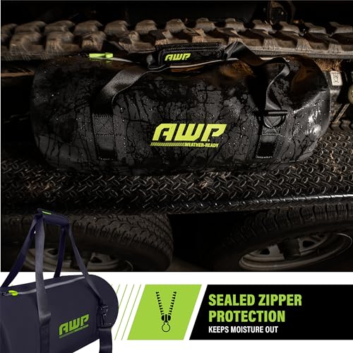 AWP WATERPROOF DUFFEL BAG 65L - BLACK - Like New