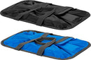 CleverMade SnapBasket 30 Liter Reusable Tote Bag, 2 Pack - Black/Royal Blue - Brand New