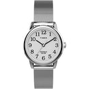 TIMEX WOMEN'S EASY READER WATCH - SILVER/WHITE - Like New