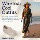 Skechers Women's BOBS Sesame Slip-On Casual Shoe, Martha Stewart Collection, 7.5 - Like New