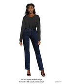 188830011 WOMEN'S LEVI'S STRAIGHT 505 JEANS CAST SHADOWS DARK INDIGO SIZE 26X32 - Brand New