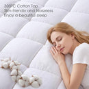 EASELAND MATTRESS PAD PILLOW TOP MATTRESS COVER QUILTED MATTRESS PROTECTOR - Brand New