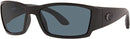 COSTA DEL MAR Corbina Sunglasses 06S9057 - GRAY MIRRORED POLARIZED 580P/BLACKOUT - Like New