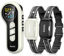 DELUPET DOG SHOCK COLLAR 2 DOGS- 4500FT DUAL-DIRECT DOG TRAINING COLLARS - GRAY - Like New